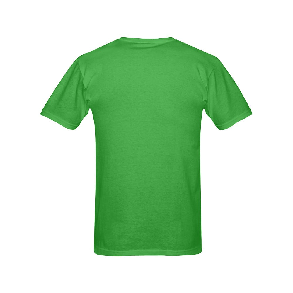 Rooted Deep_Green Men's T-Shirt in USA Size (Front Printing Only)