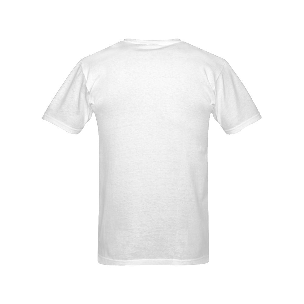 Rooted Deep_White Men's T-Shirt in USA Size (Front Printing Only)