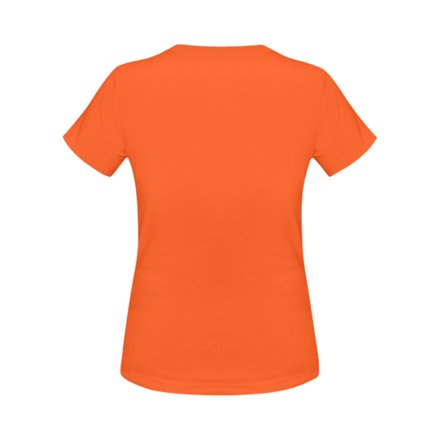 Orange Women's T-Shirt (Front Printing Only)