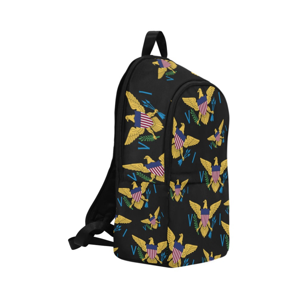 Black Fabric Backpack (Model 1659)