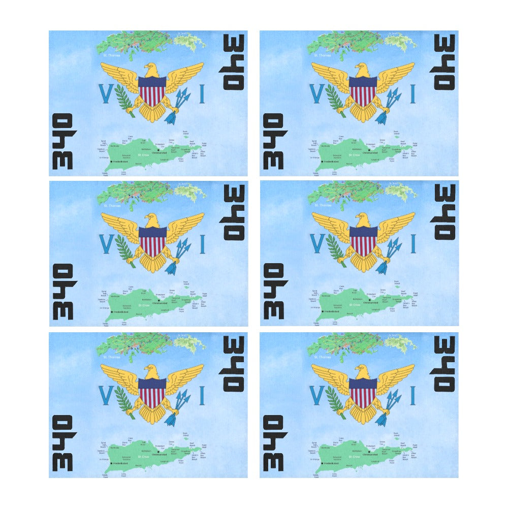 Placemat_Islands Placemat 14’’ x 19’’ (Set of 6)