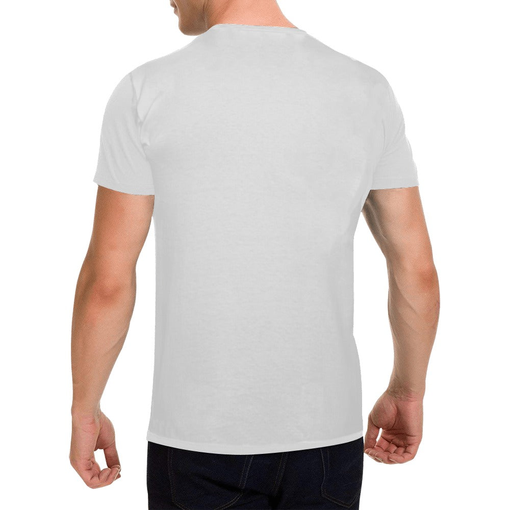 Rooted Deep_White Men's T-Shirt in USA Size (Front Printing Only)