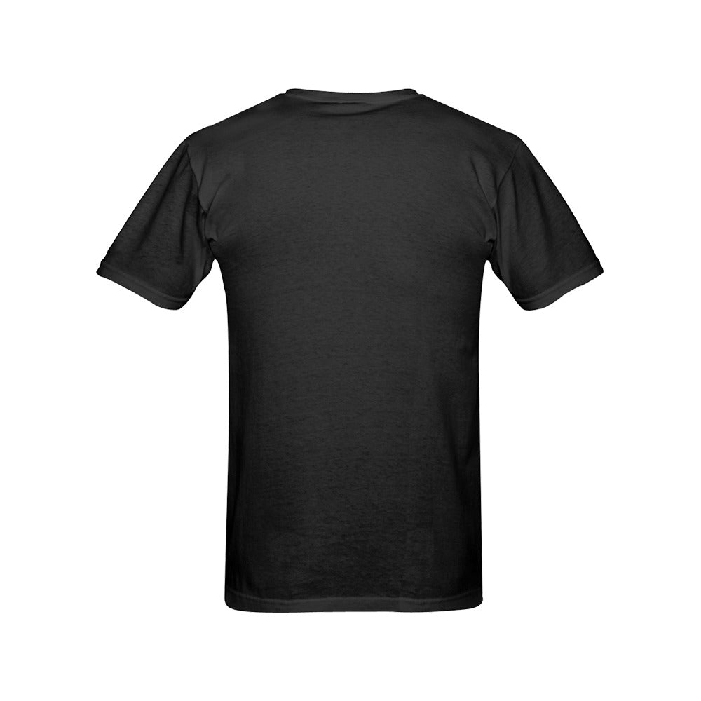 Rooted Deep_Blk Men's T-Shirt in USA Size (Front Printing Only)