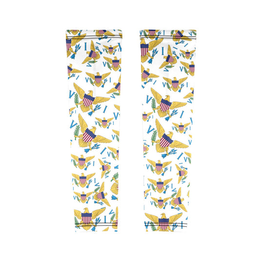 White Arm Sleeves (Set of Two )