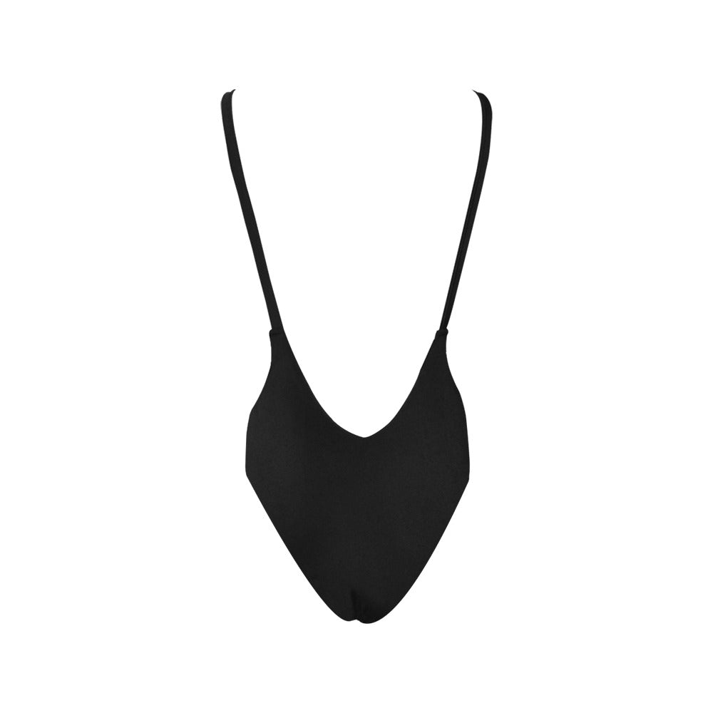 Madras Low Back One-Piece Swimsuit (Model S09)