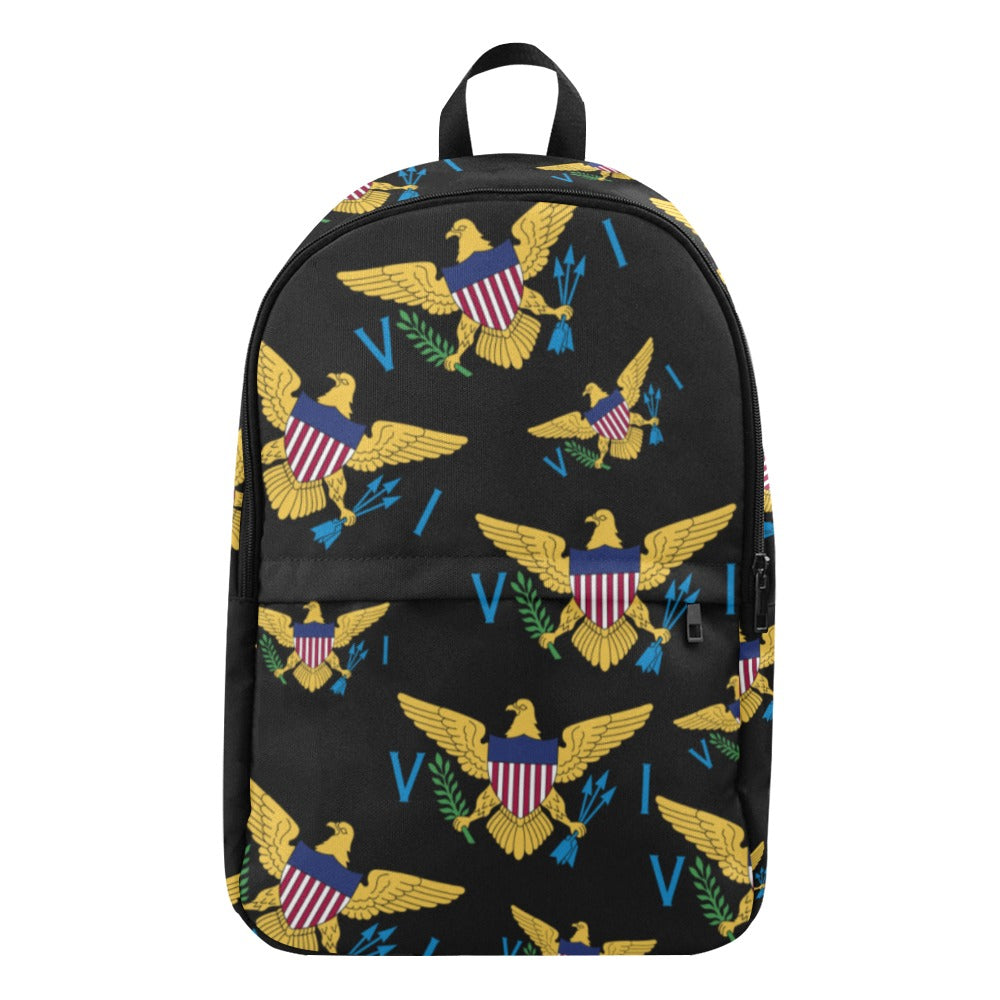 Black Fabric Backpack (Model 1659)