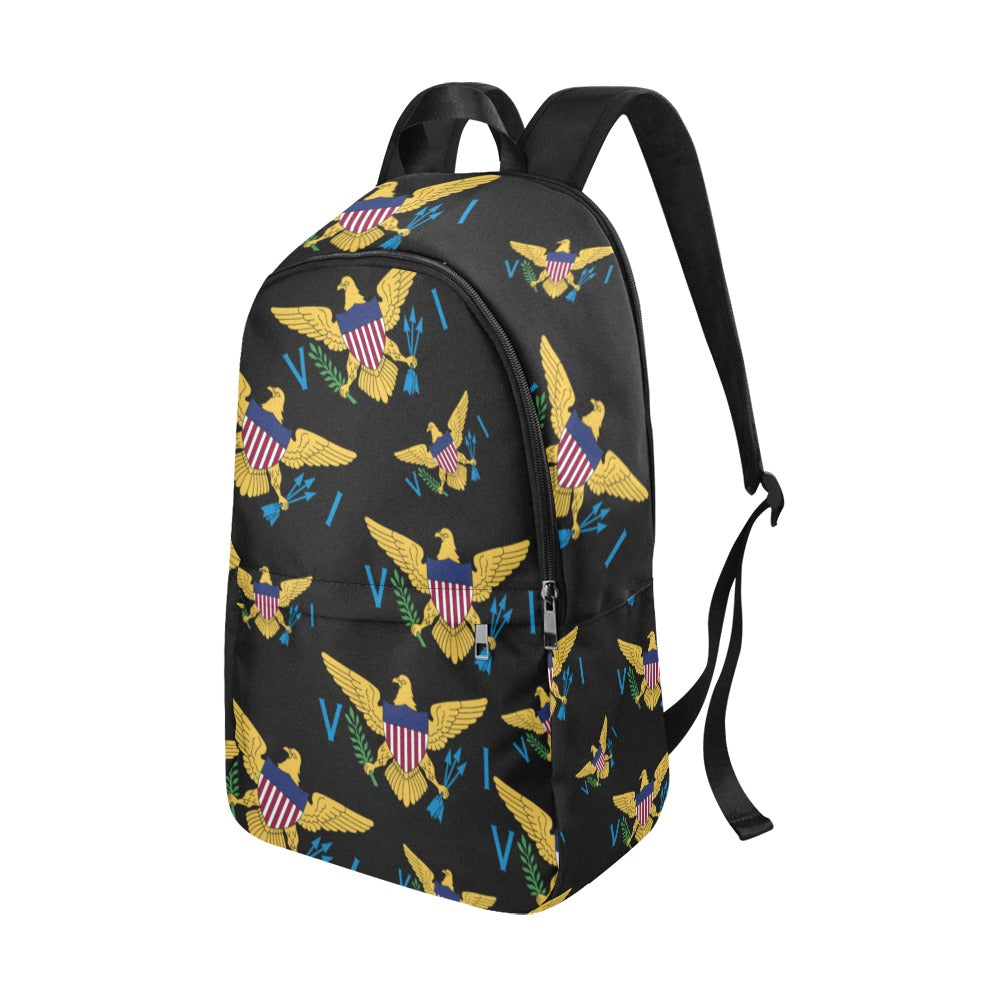 Black Fabric Backpack (Model 1659)